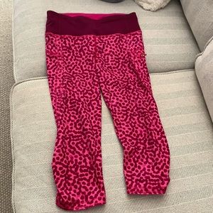 Lululemon 4 cropped leggings